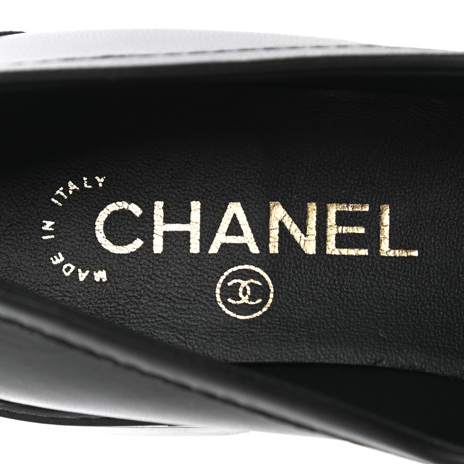 Chanel Lambskin Quilted CC Turnlock Loafers 38 Black 7 of 8