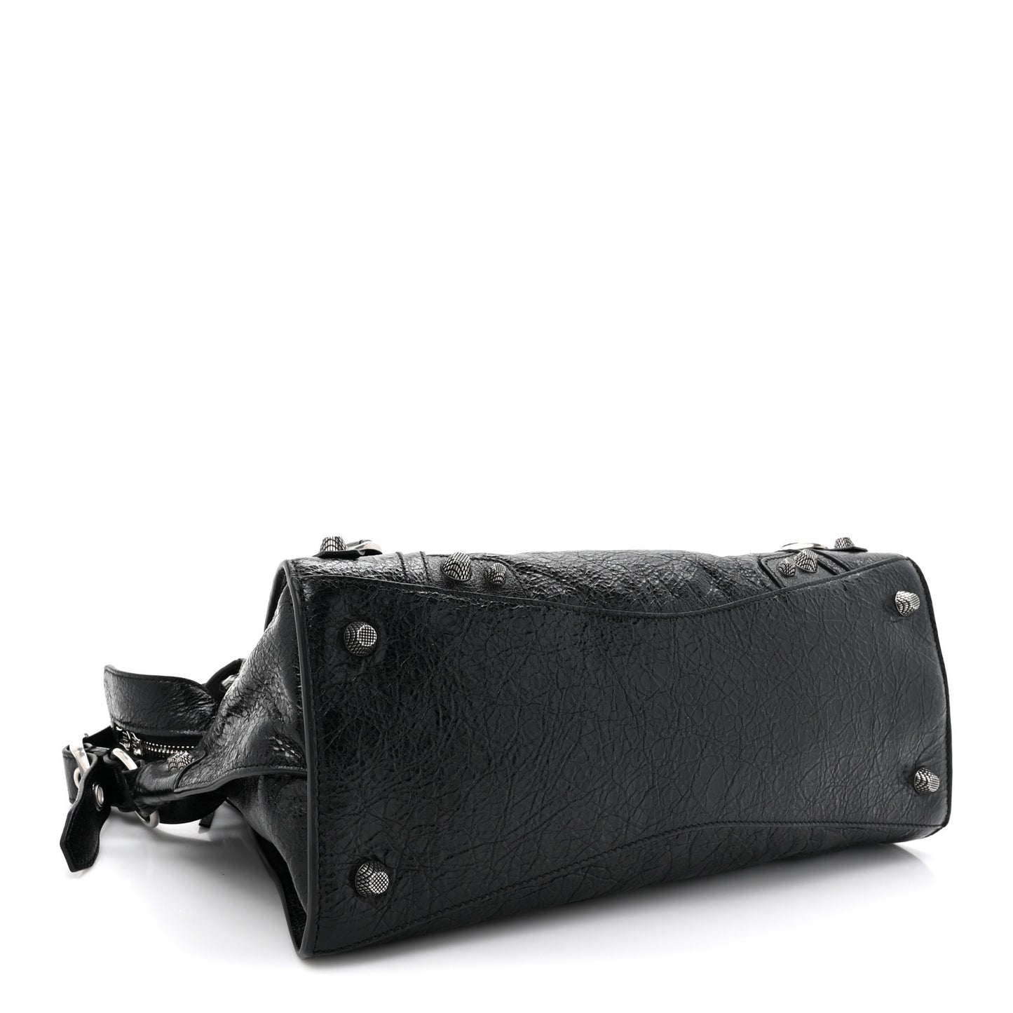 Agneau Arena Small Neo Cagole City Handbag Black