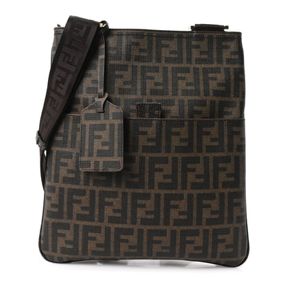 Fendi Zucca Spalmati Messenger Bag Tobacco 1 of 10