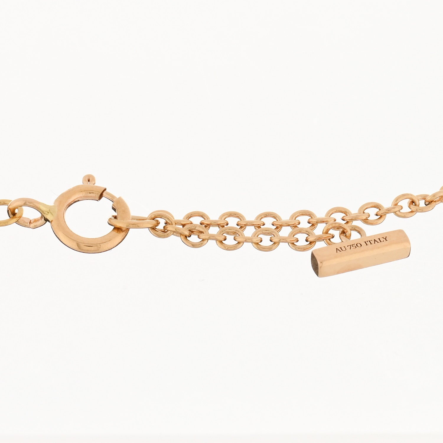 Tiffany 18K Rose Gold T Smile Bracelet 3 of 3