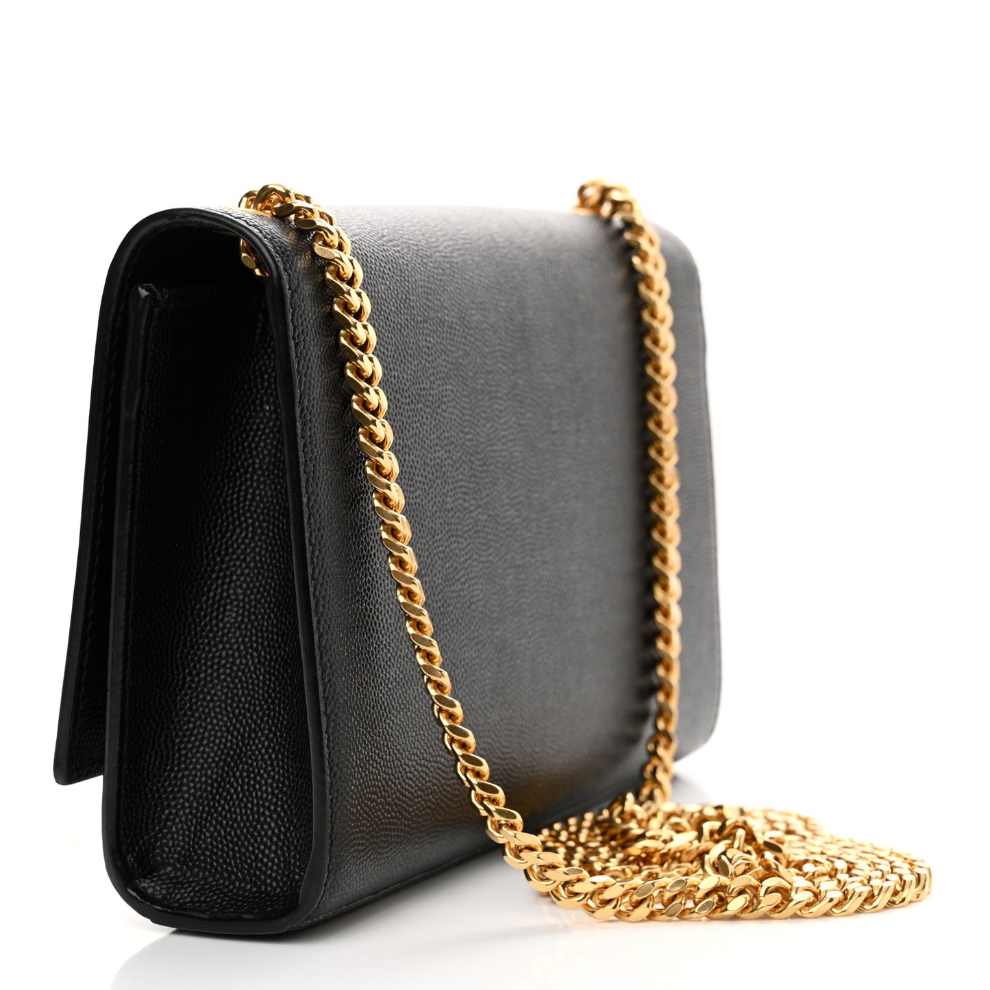 Grain De Poudre Small Monogram Kate Satchel Black