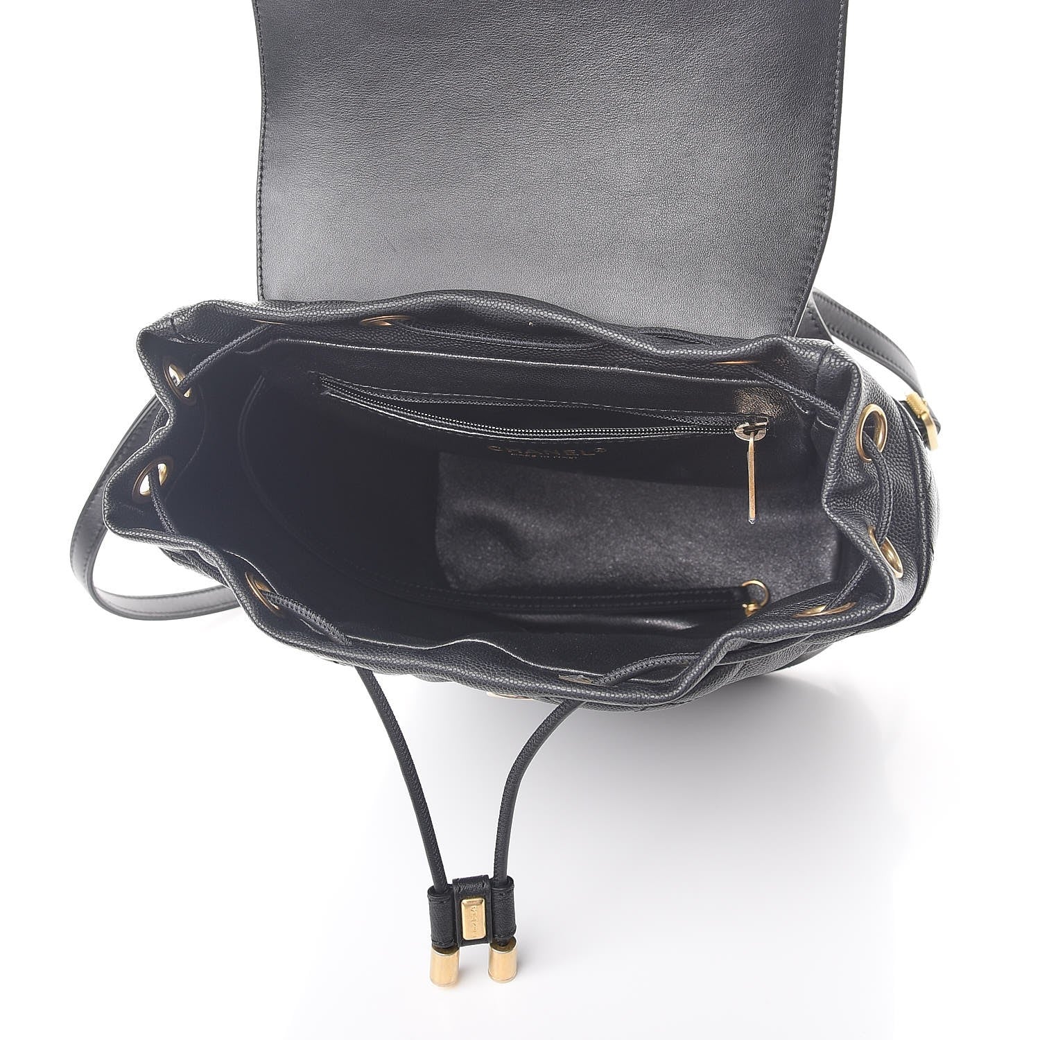 Chanel Caviar Quilted Filigree Backpack Black 5 of 9