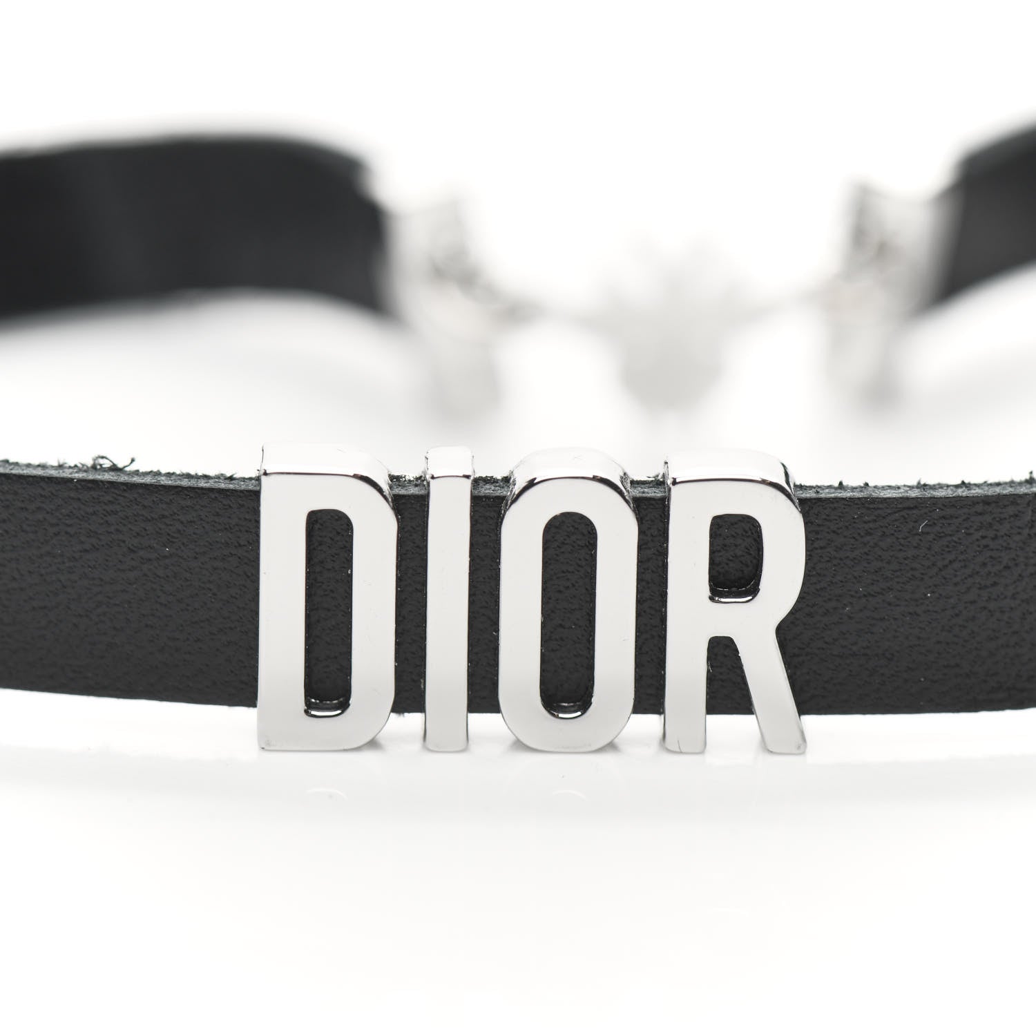 Christian Dior Calfskin Dior Bee Double Bracelet Black 3 of 3