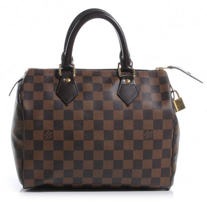Louis Vuitton Damier Ebene Speedy 25 1 of 8