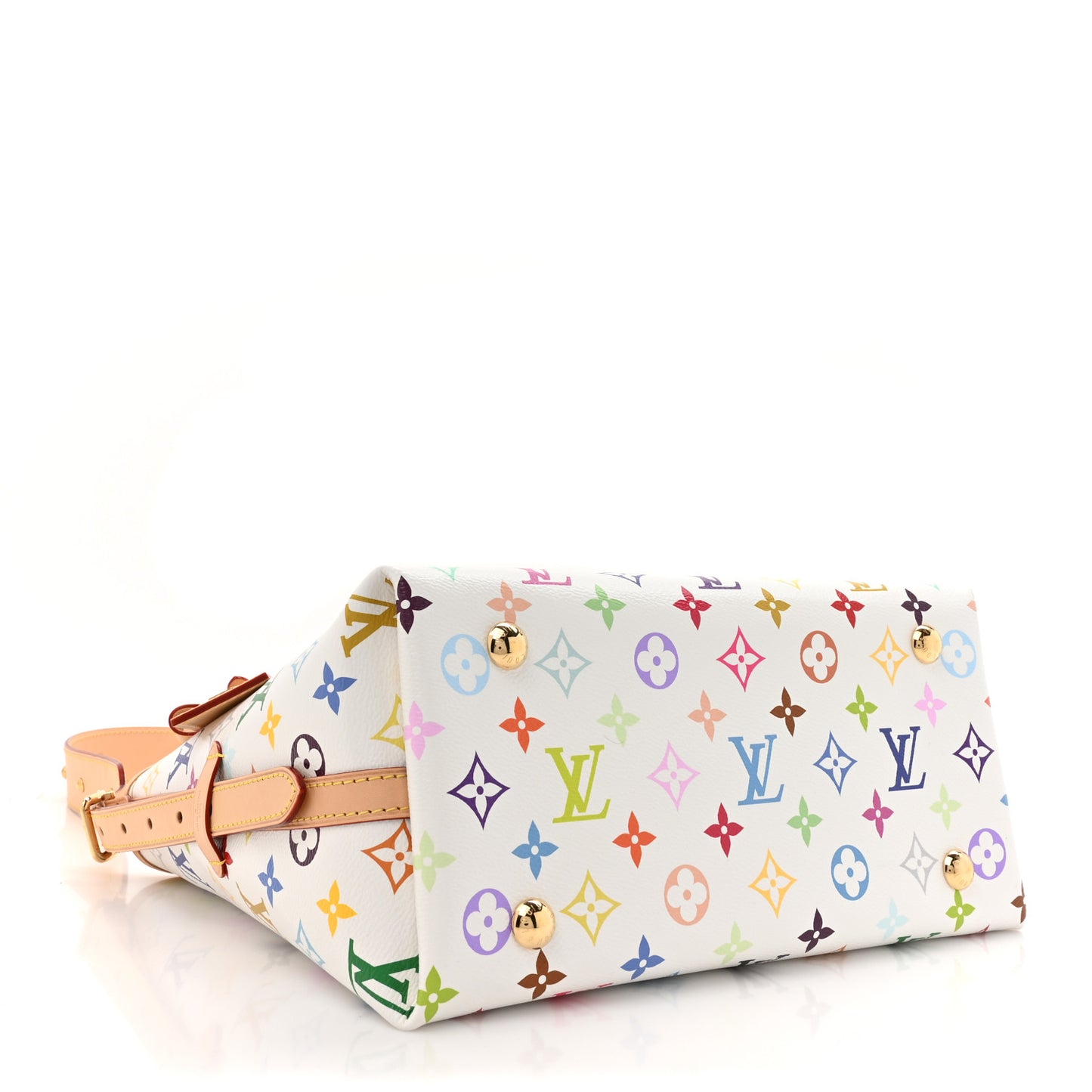 LV X TM Monogram Multicolor CarryAll PM White