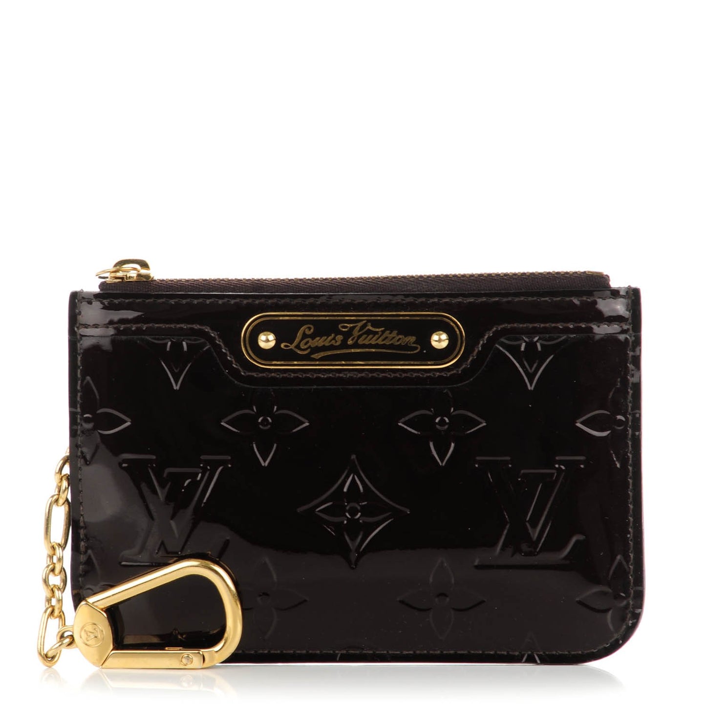 Vernis Key Pouch Amarante