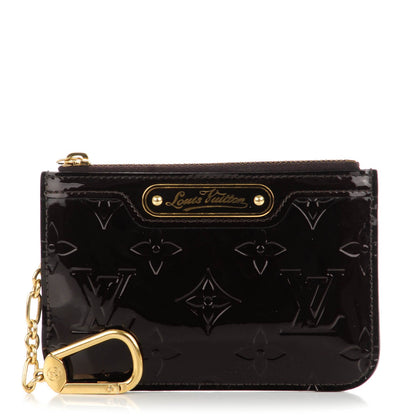 Louis Vuitton Vernis Key Pouch Amarante 1 of 7