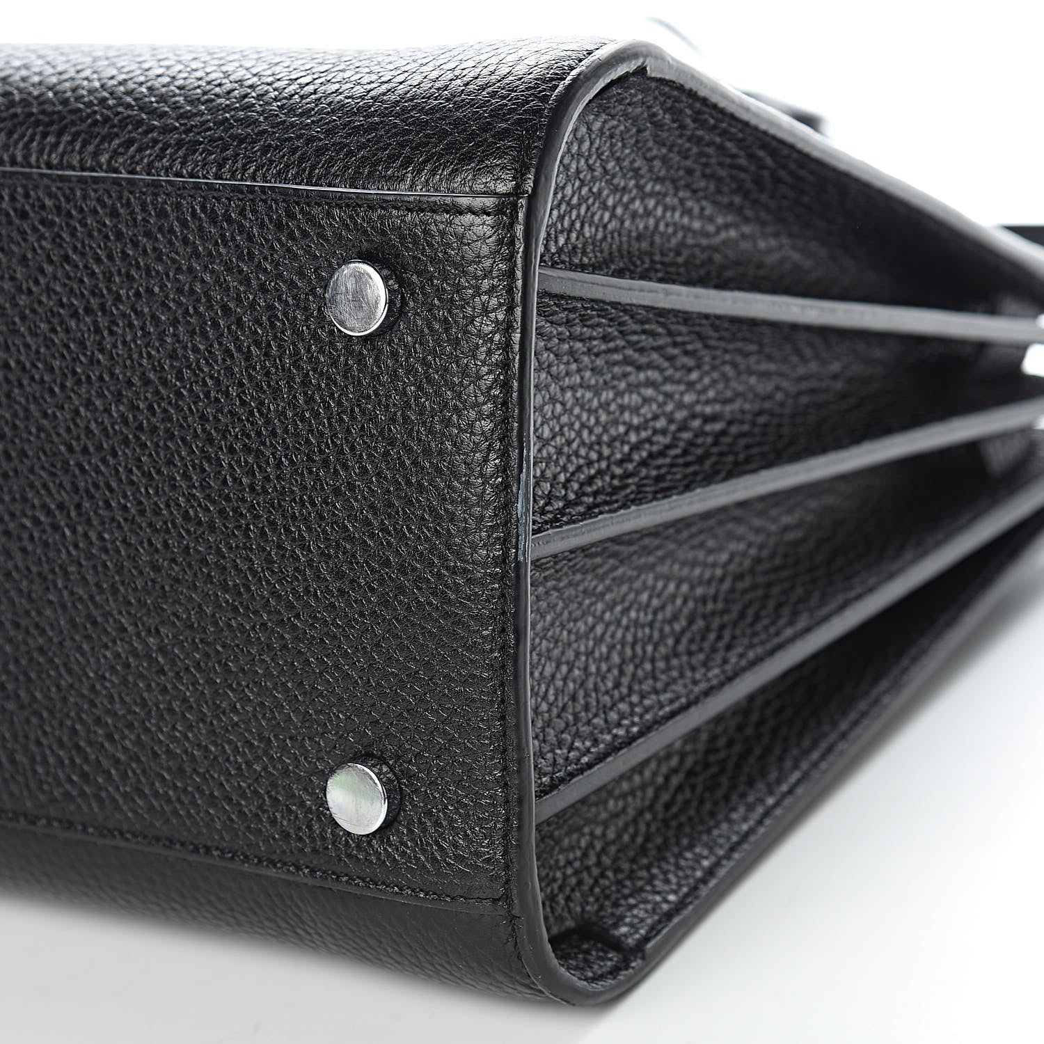 Saint Laurent Grained Calfskin Small Sac De Jour Black 9 of 13