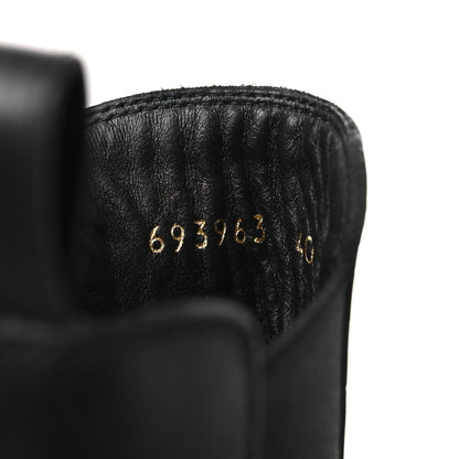 Balenciaga Smooth Calfskin Bulldozer Chelsea Boots 40 Black 10 of 12