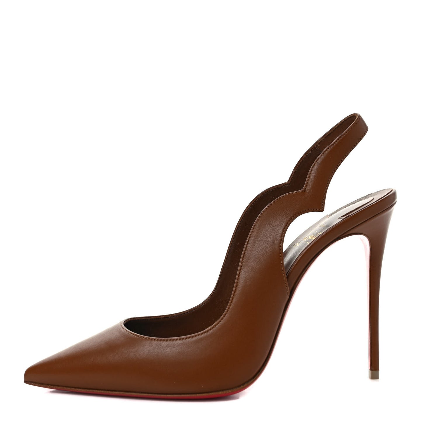 Calfskin Hot Chick Slingback 100 Pumps 39 Nude