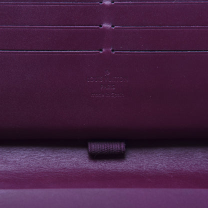 Louis Vuitton Vernis Zippy Wallet Violet 5 of 9