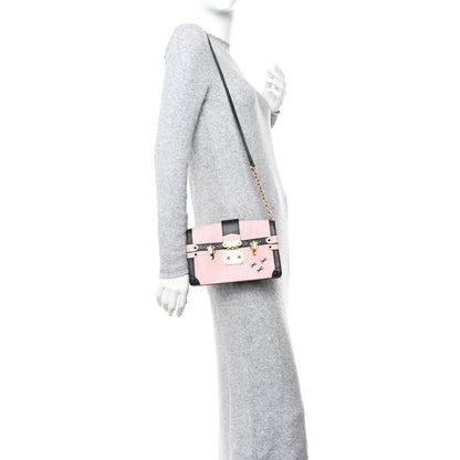 Louis Vuitton Epi Trunk Clutch Rose Ballerine 2 of 11