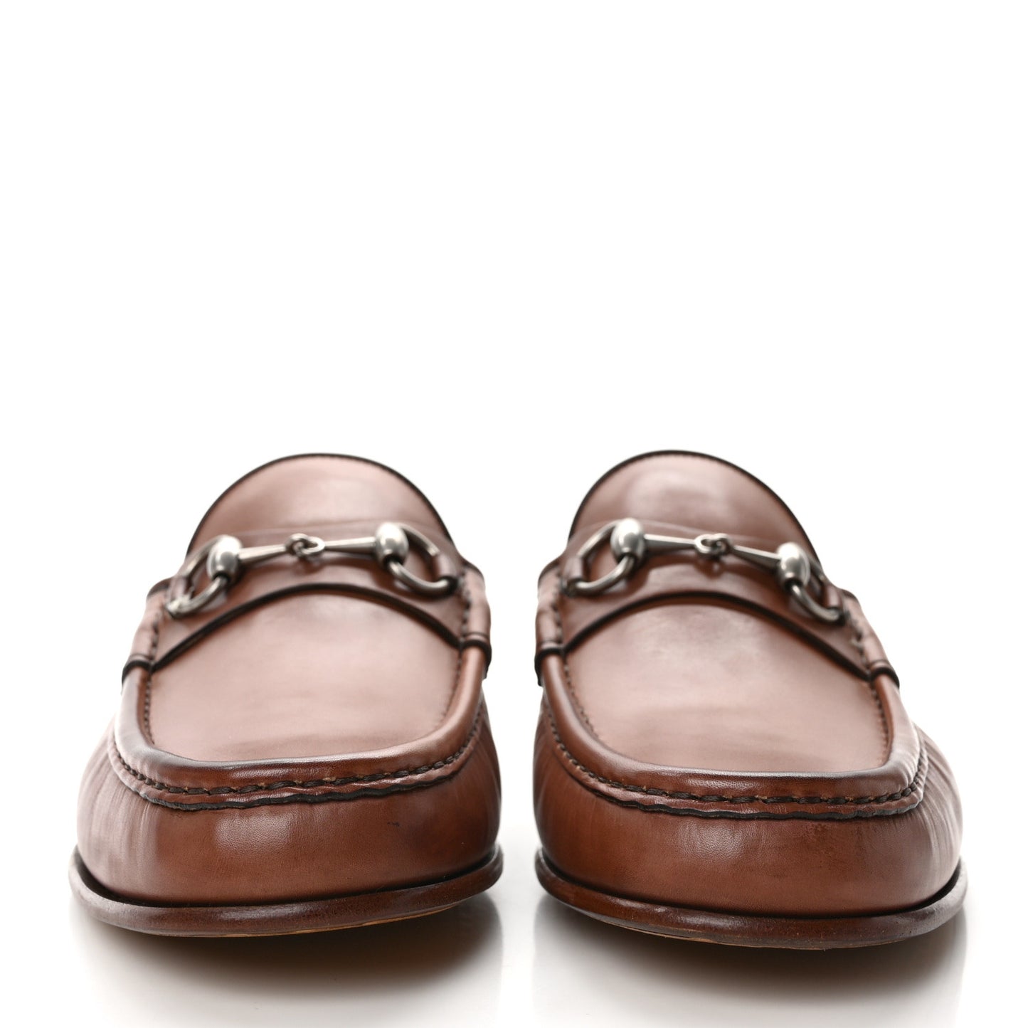 Betis Glamour Calfskin Mens 1953 Horsebit Loafers 9 Cocoa