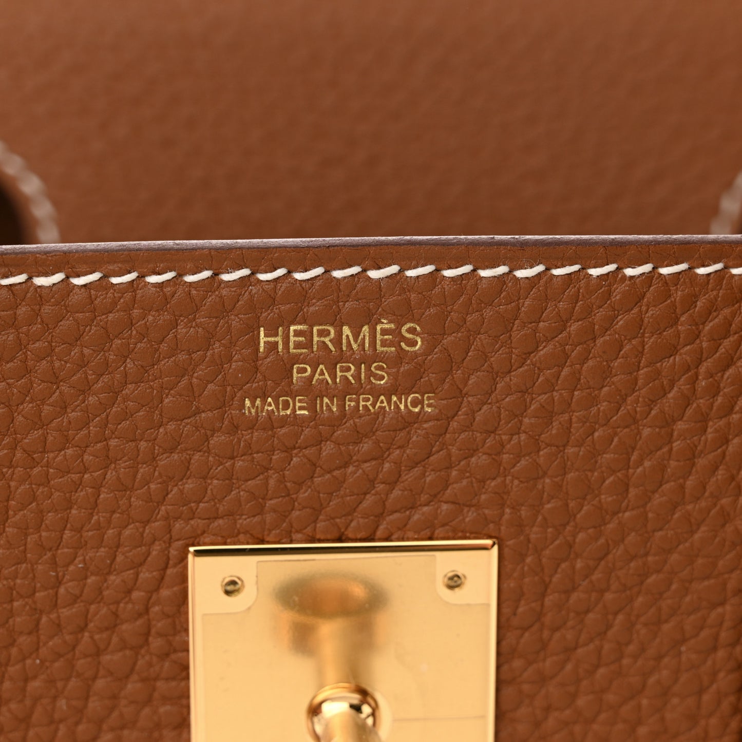 Togo Birkin 30 Gold