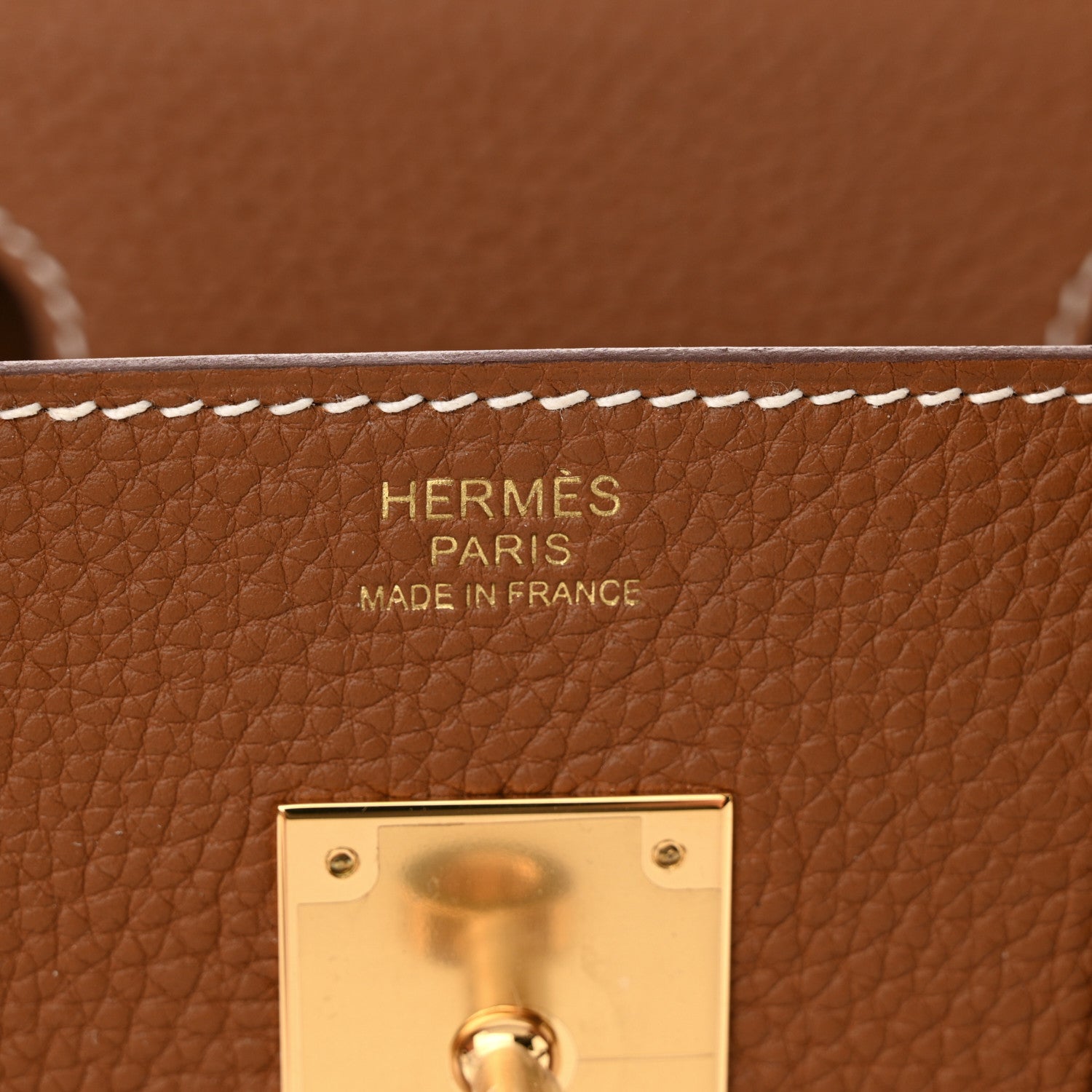 Hermes Togo Birkin 30 Gold 6 of 12