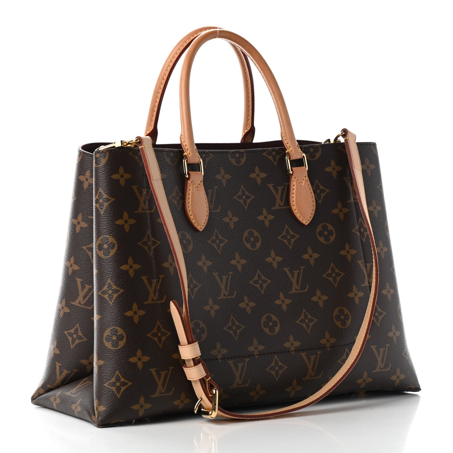 Monogram Flower Tote