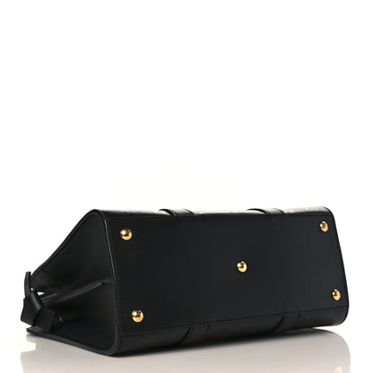 Louis Vuitton Monogram Cuir Plume Very Tote MM Black 4 of 8