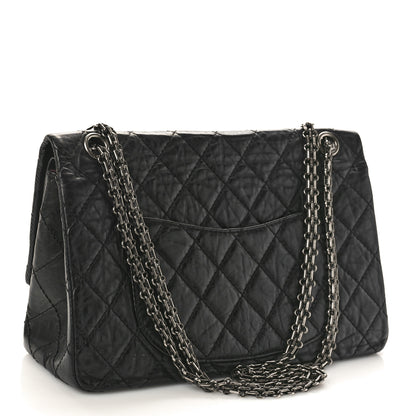 Chanel Aged Calfskin Quilted 2.55 Reissue 226 Flap Black 3 of 11