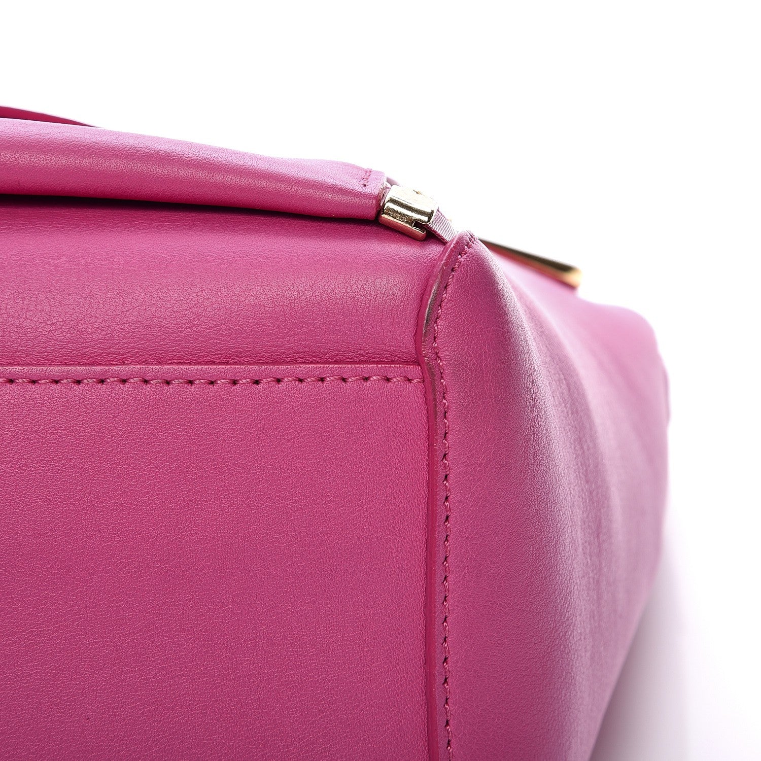 Mulberry Silky Calf Small Willow Tote Fuchsia 11 of 13