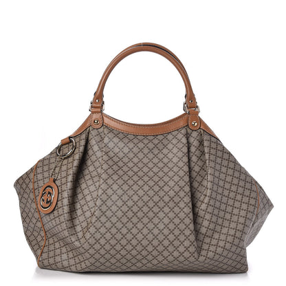 Gucci Diamante Large Sukey Tote Brown 1 of 7