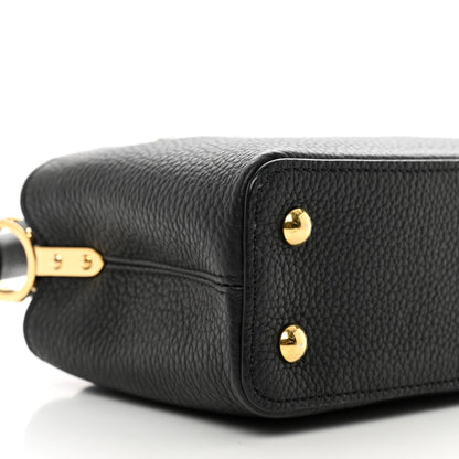 Louis Vuitton Taurillon Mini Capucines Black 7 of 8