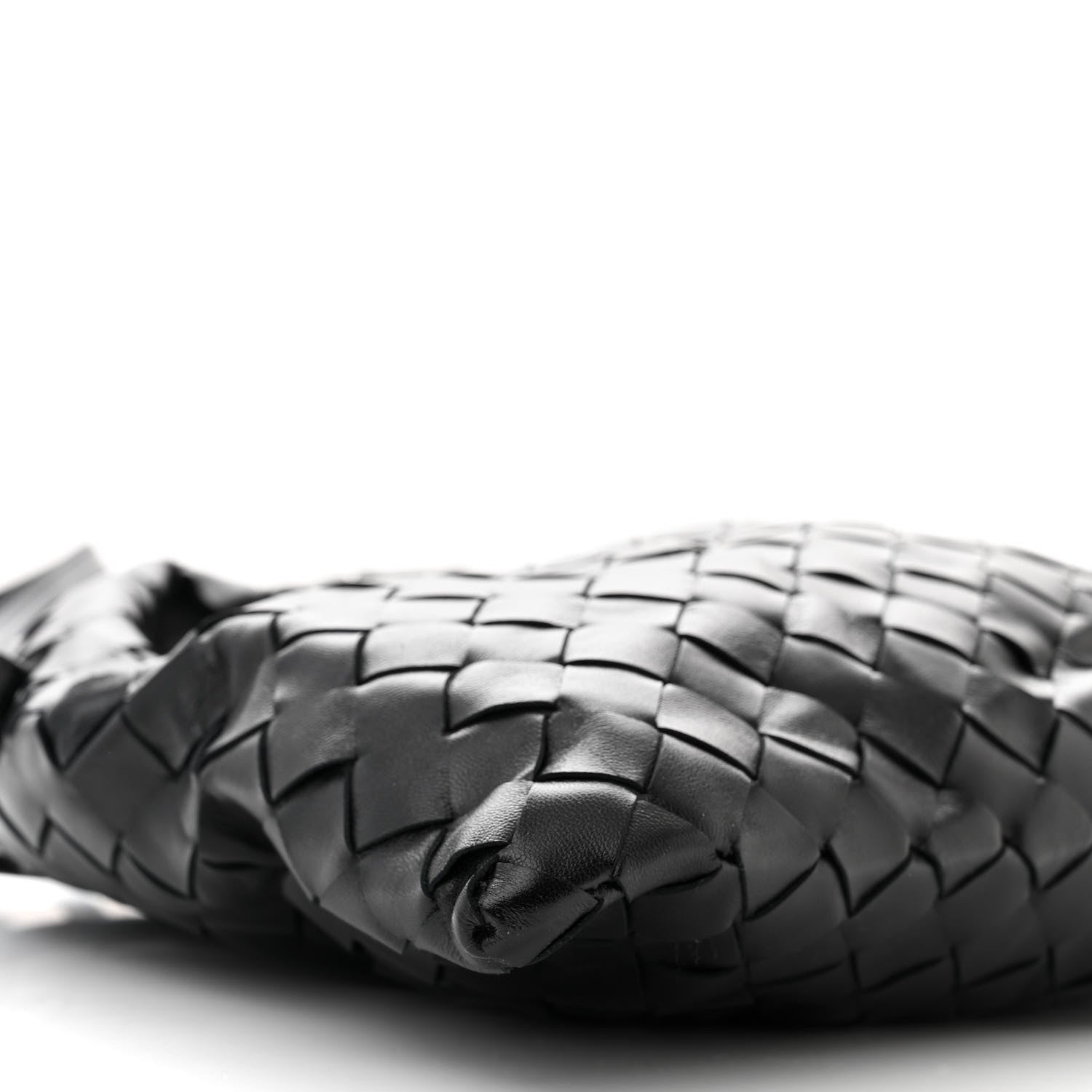 Bottega Veneta Calfskin Intrecciato Mini Hop Black 9 of 11
