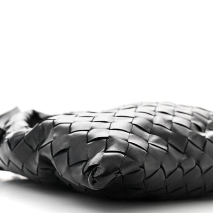 Bottega Veneta Calfskin Intrecciato Mini Hop Black 9 of 11
