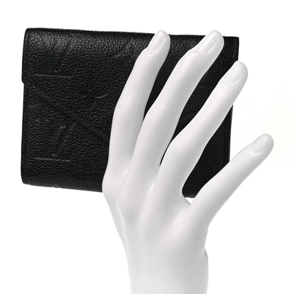 Louis Vuitton Empreinte Victorine Wallet Black 2 of 7