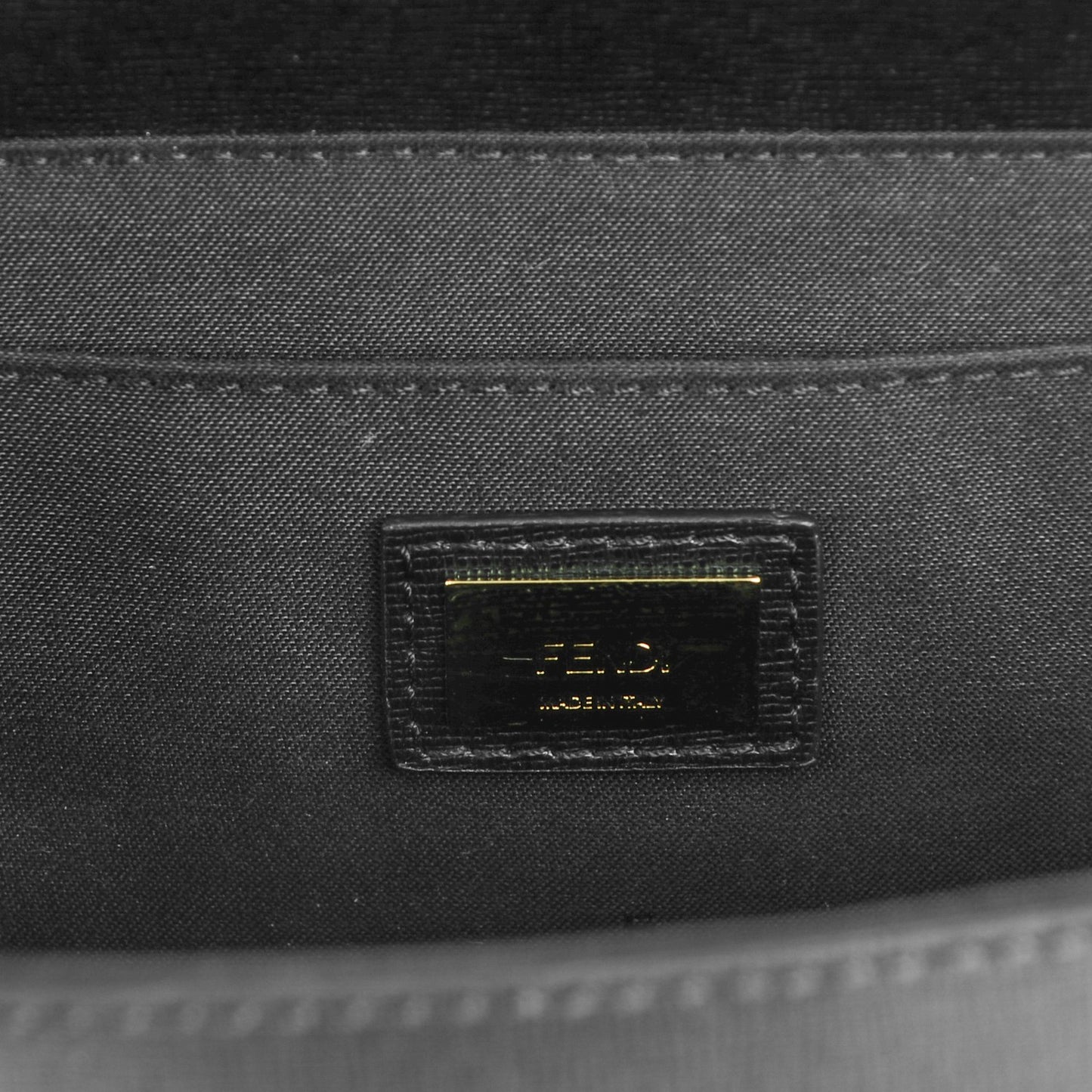 Vitello Elite Studded Monster Mini Demi Jour Shoulder Bag Black
