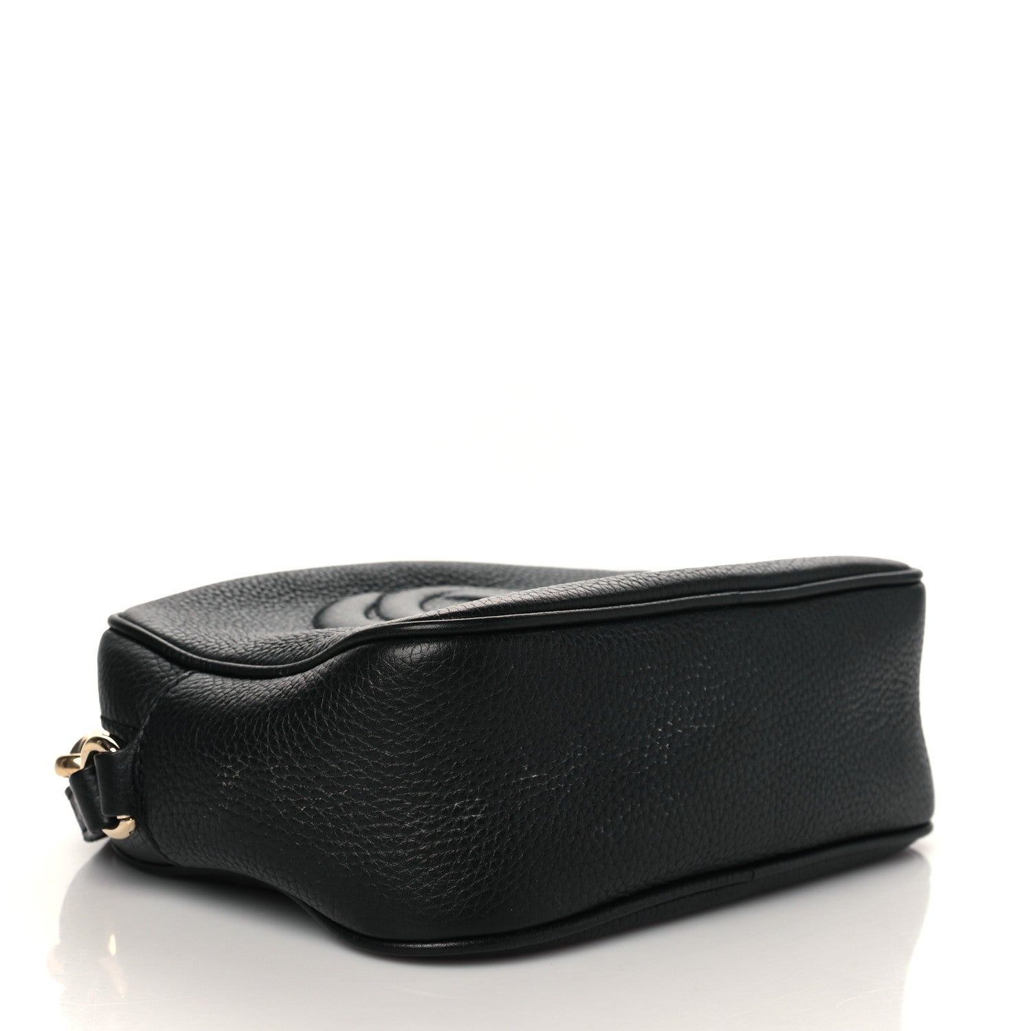 Gucci Pebbled Calfskin Small Soho Disco Bag Black 4 of 10