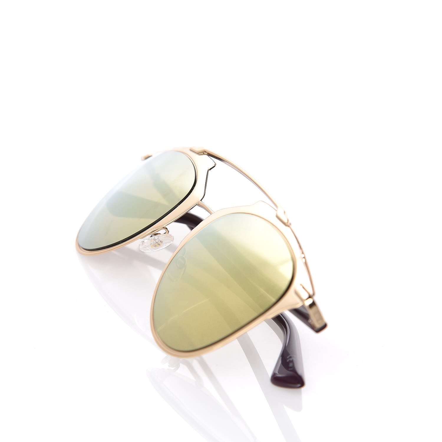 Christian Dior Reflected Sunglasses Gold 9 of 10