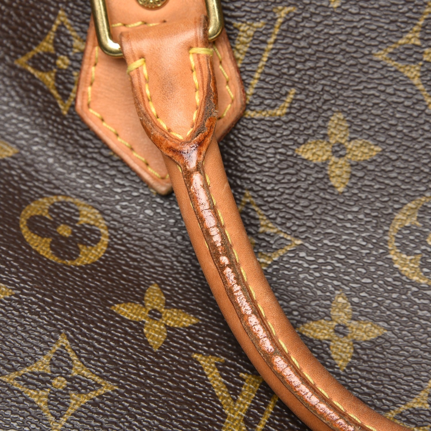 Louis Vuitton Monogram Speedy Bandouliere 35 9 of 15