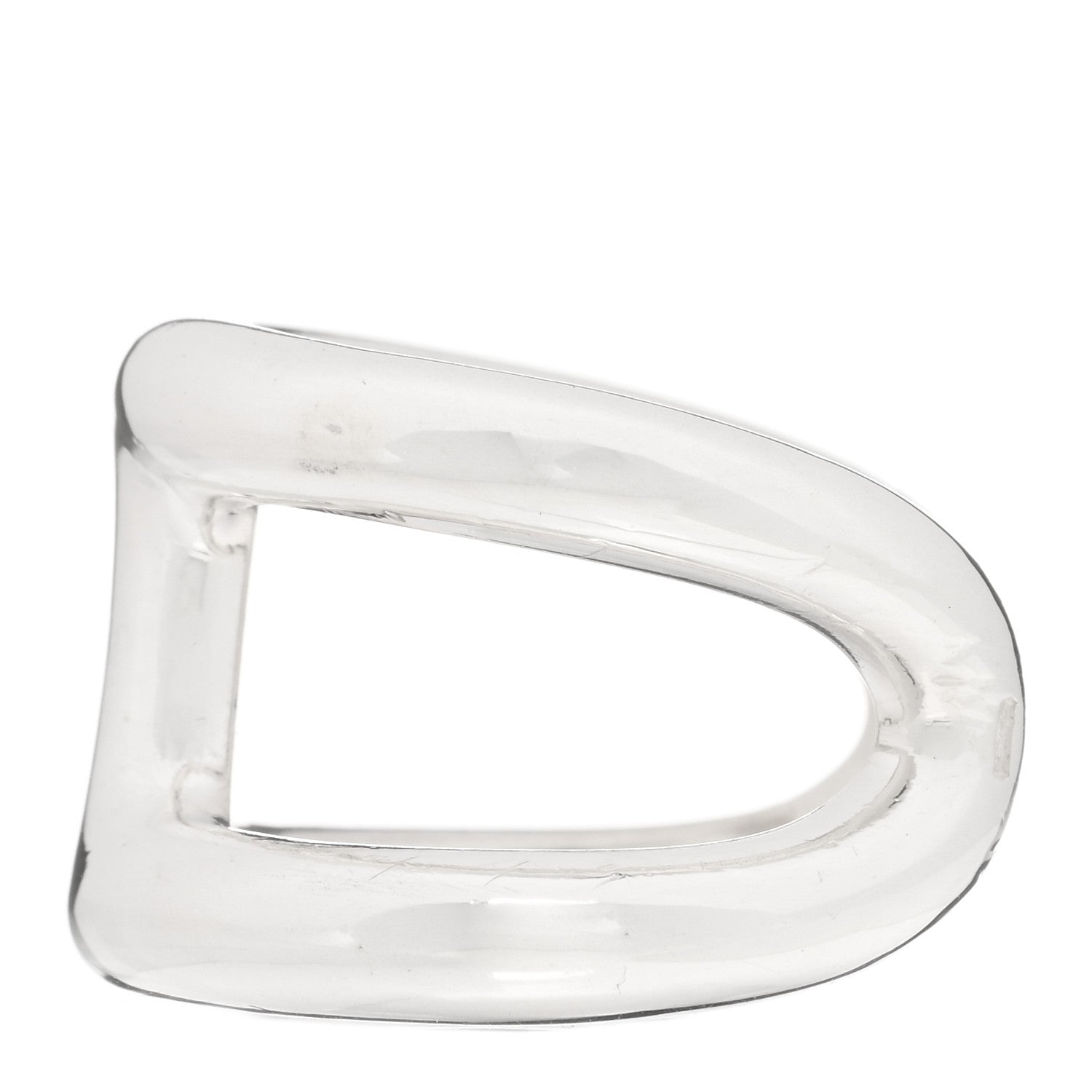 Hermes Sterling Silver PM Osmose Ring 55 7.25 3 of 5
