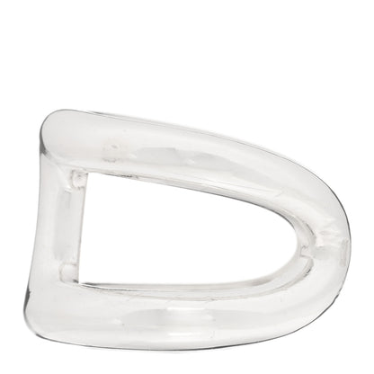 Hermes Sterling Silver PM Osmose Ring 55 7.25 3 of 5