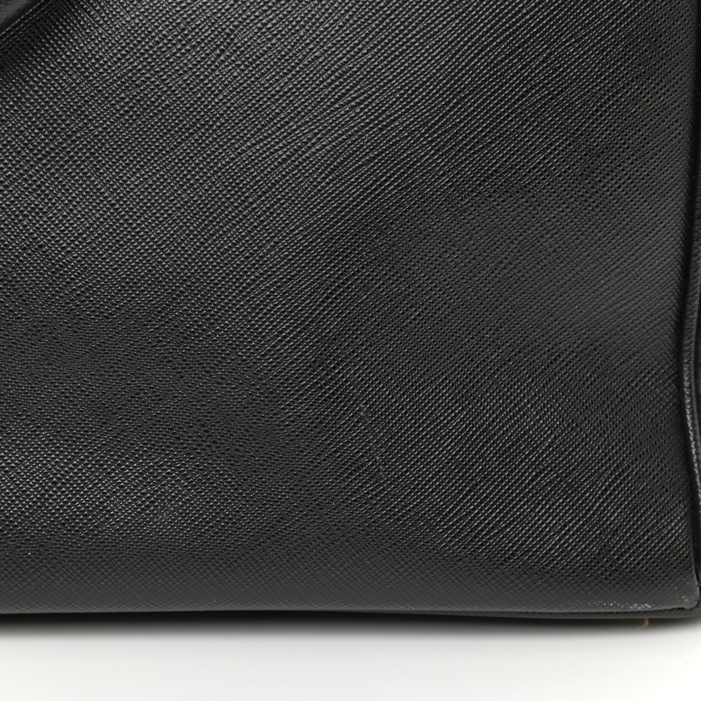 Saffiano Large Galleria Double Zip Tote Black