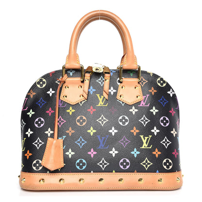 Louis Vuitton Monogram Multicolor Alma PM Black 1 of 17