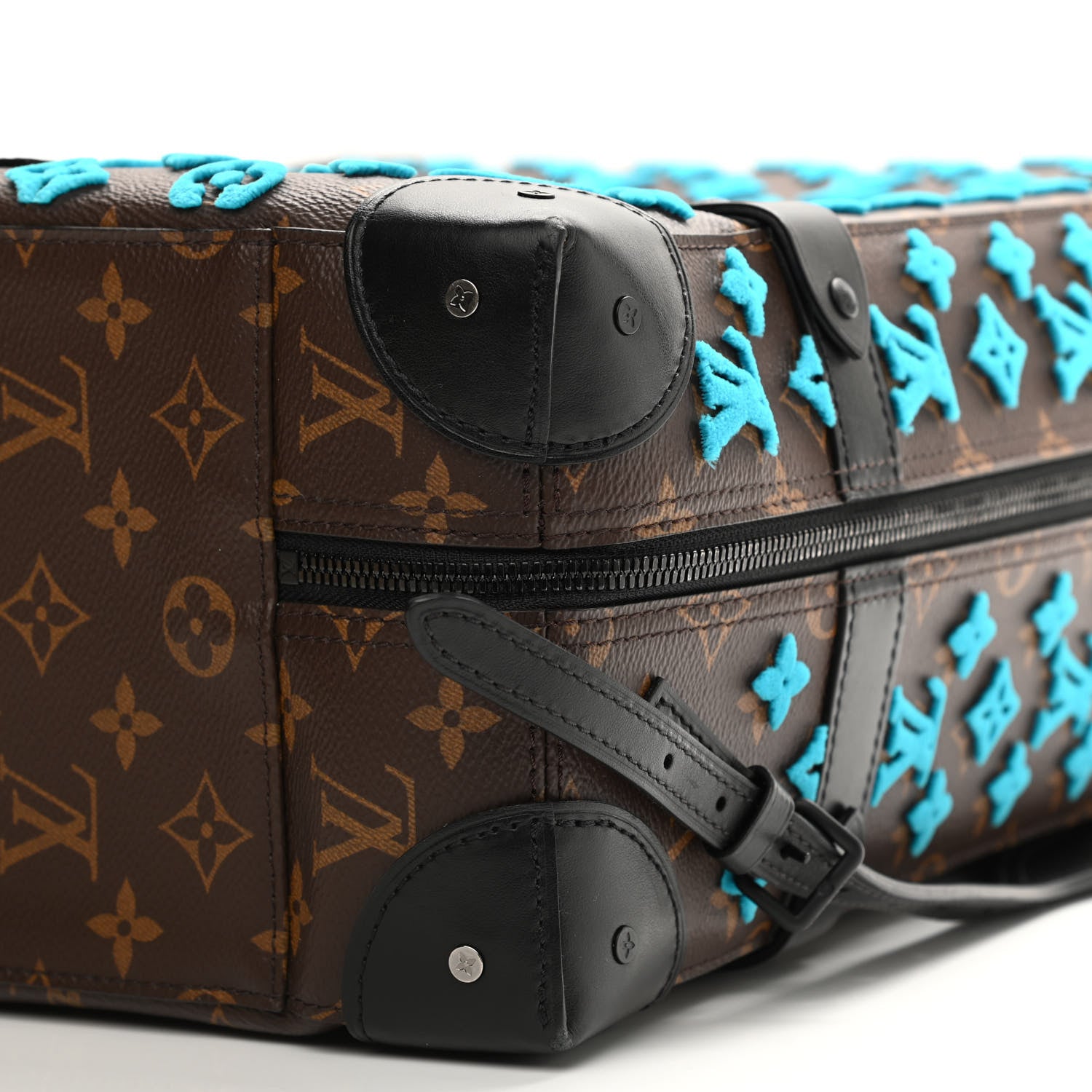 Louis Vuitton Monogram Tuffetage Soft Trunk Backpack PM Turquoise 12 of 13