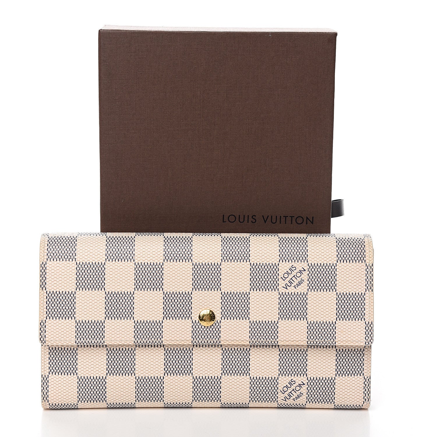 Louis Vuitton Damier Azur Porte Tresor International Wallet 7 of 7