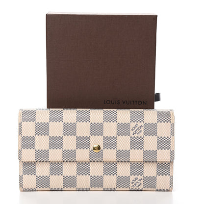 Louis Vuitton Damier Azur Porte Tresor International Wallet 7 of 7