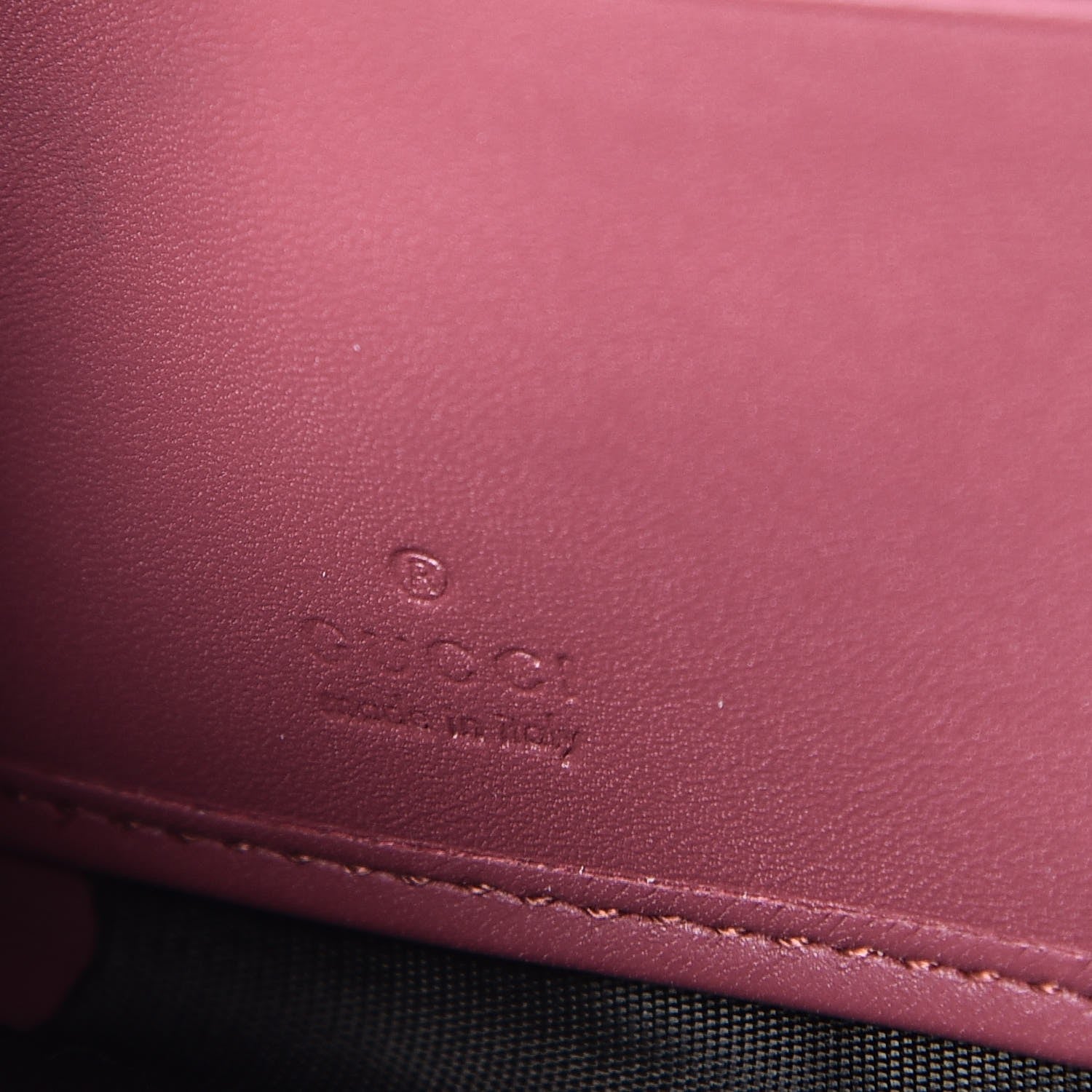 Gucci GG Supreme Monogram Blooms Zip Around Wallet Beige Multicolor Dry Rose 7 of 8