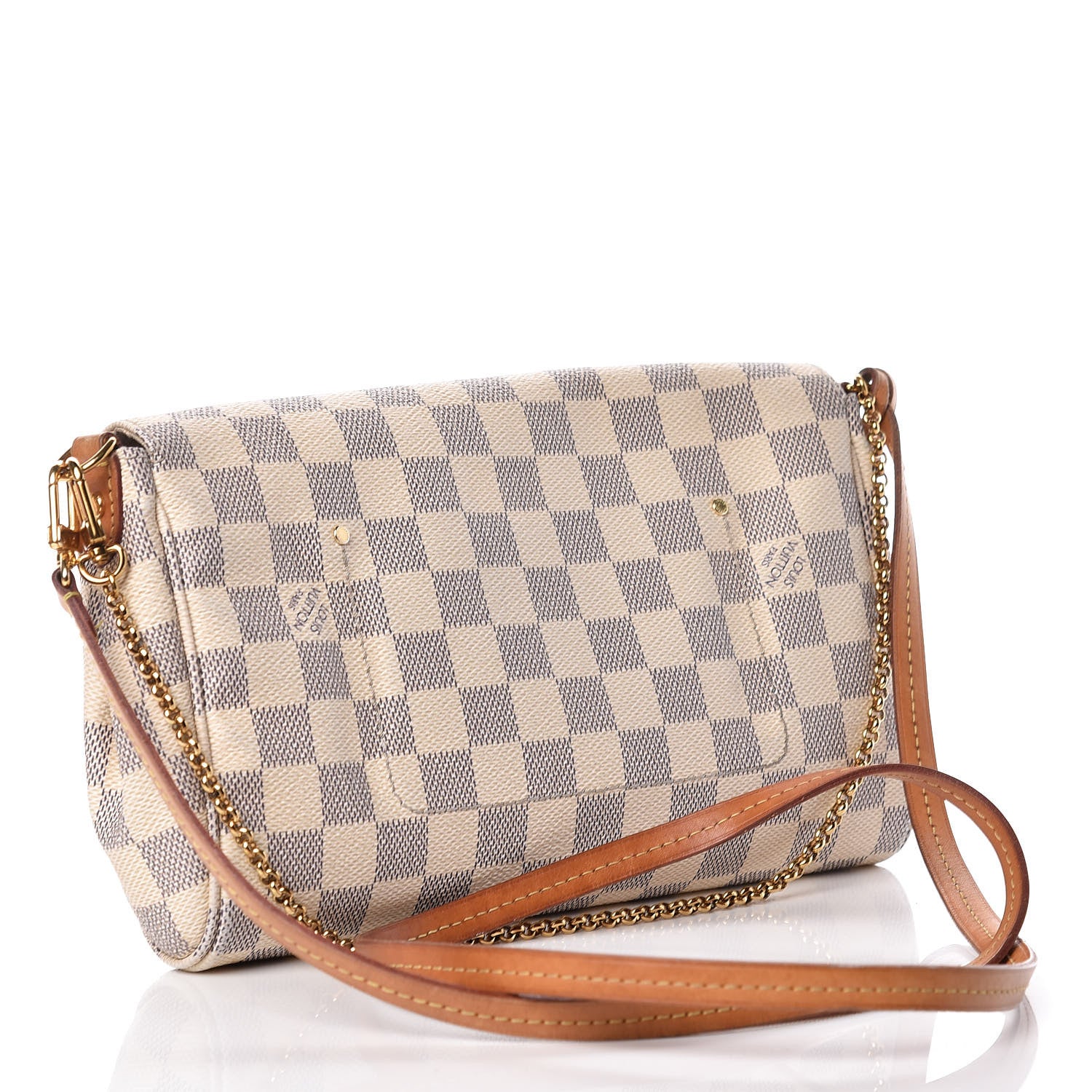 Louis Vuitton Damier Azur Favorite MM 3 of 20