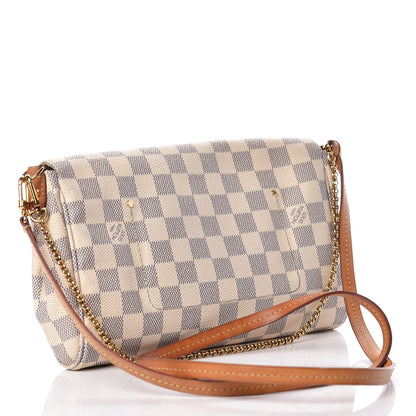Louis Vuitton Damier Azur Favorite MM 3 of 20