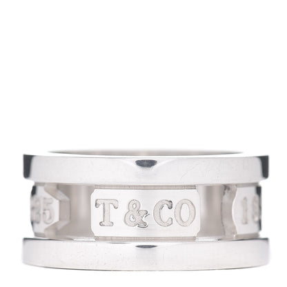 Tiffany Sterling Silver 1837 Elements Ring 53 6.5 1 of 4