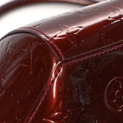 Louis Vuitton Vernis Sherwood GM Rouge Fauviste 8 of 11