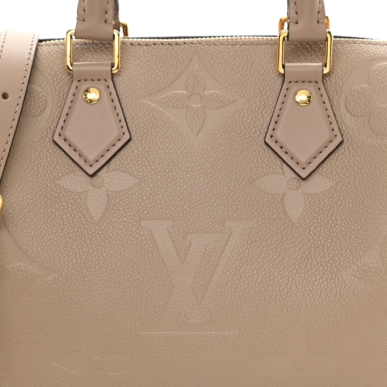 Louis Vuitton Empreinte Monogram Giant Speedy Bandouliere 25 Tourterelle 7 of 8
