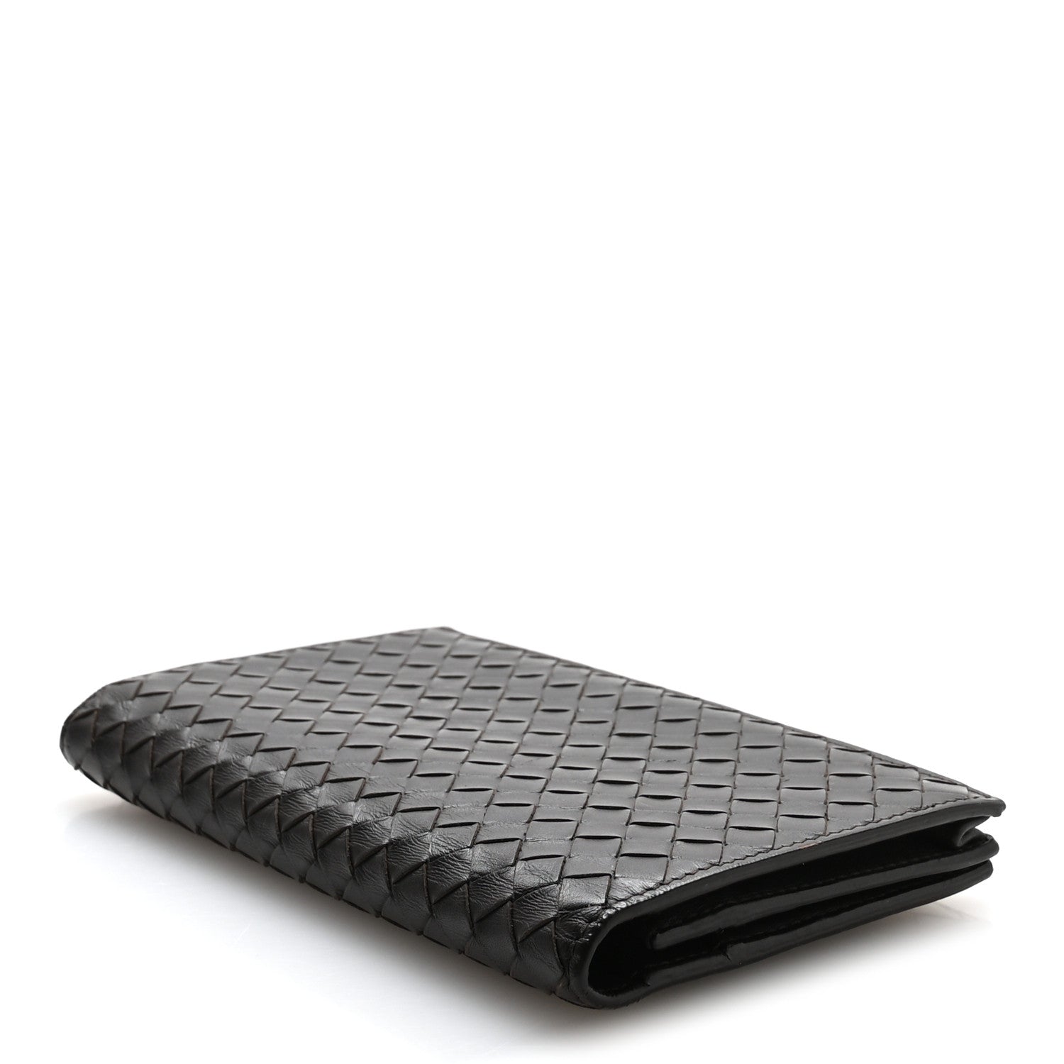 Bottega Veneta Nappa Intrecciato Continental Flap Wallet Brown 8 of 16