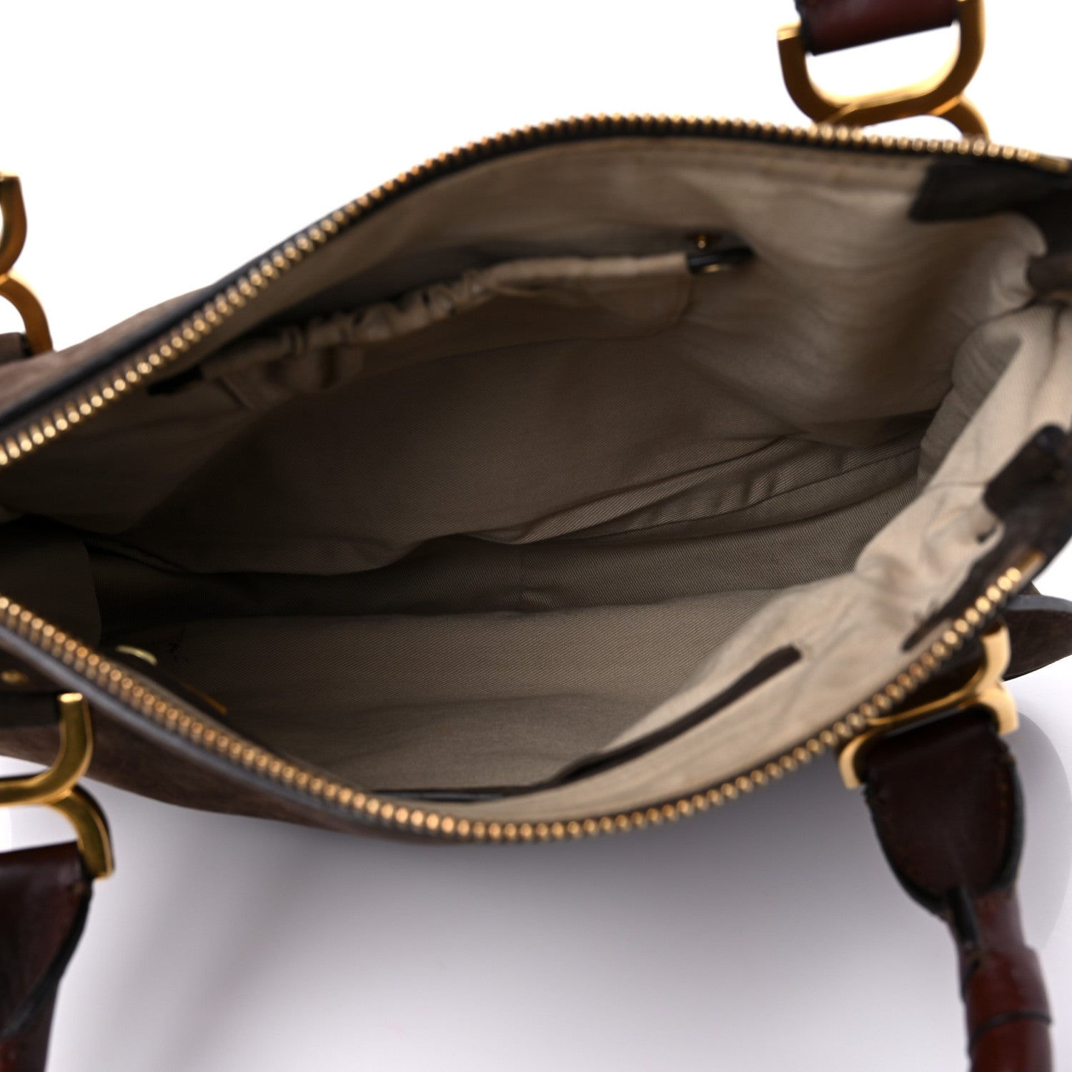 Chloe Nubuck Medium Marcie Satchel Dark Brown 5 of 22