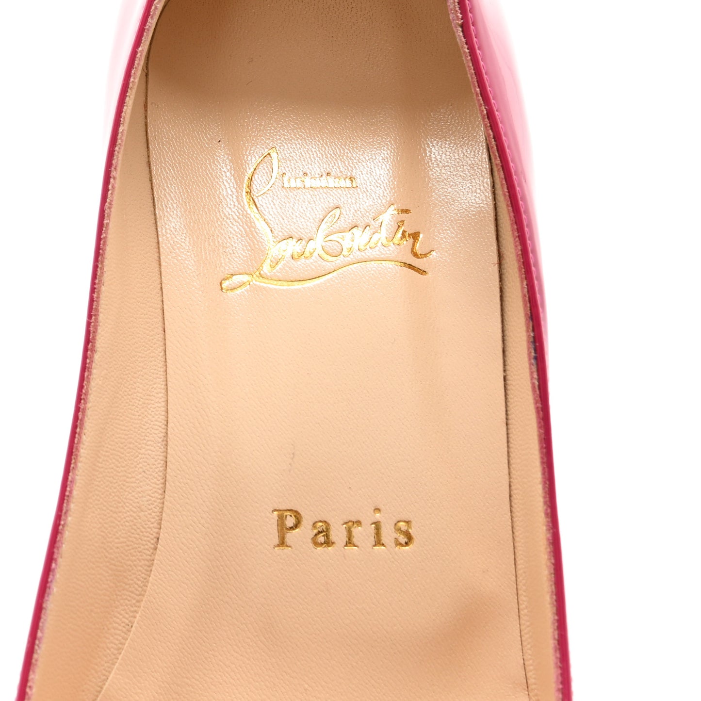 Patent Mater Claude 85 Pumps 36.5 Framboise
