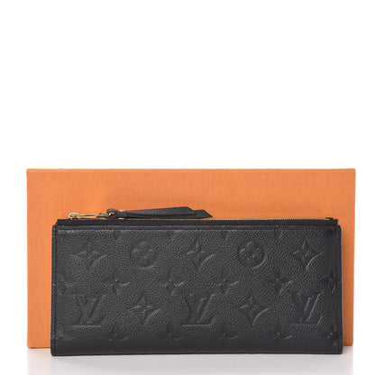Louis Vuitton Empreinte Adele Wallet Black 10 of 10