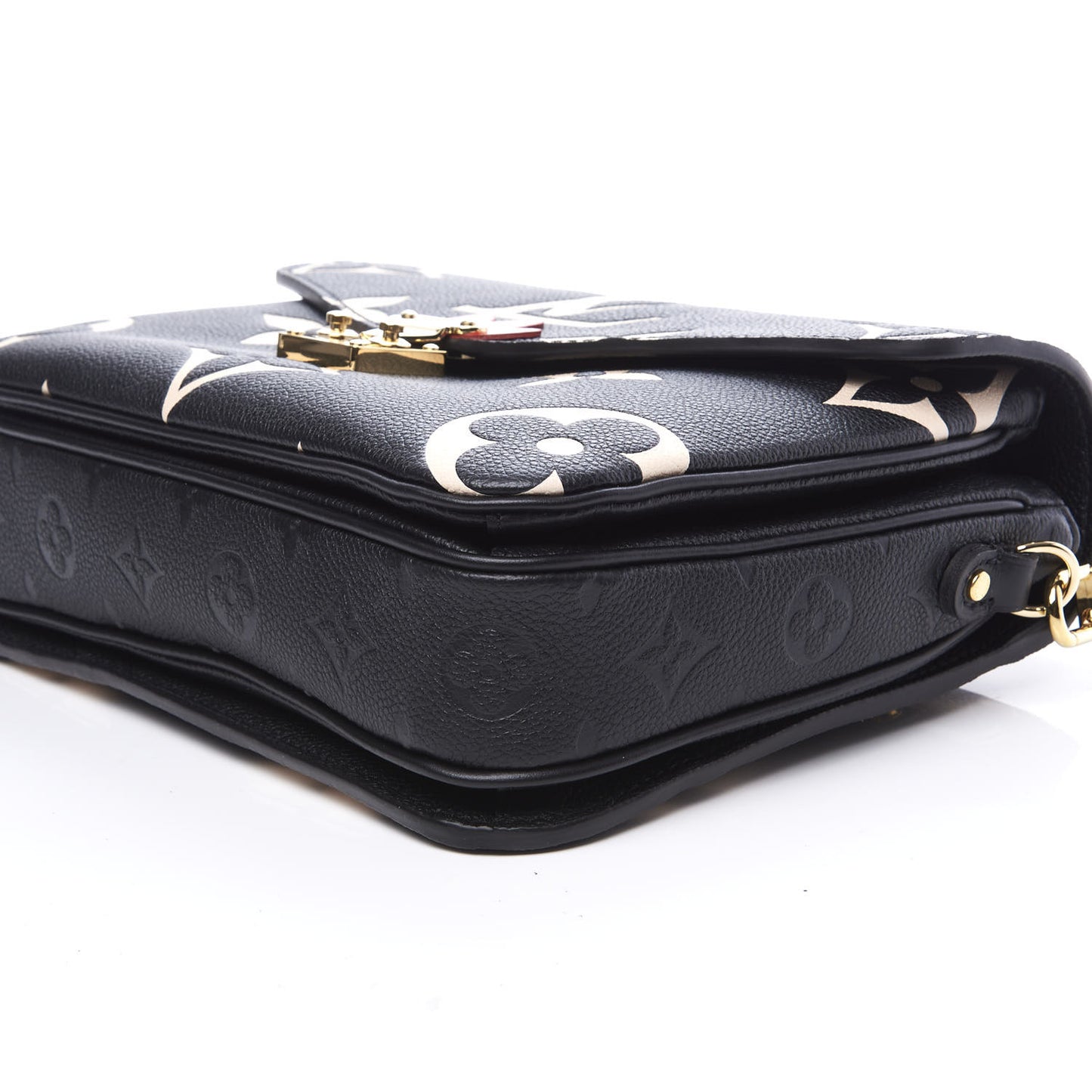 Empreinte Monogram Giant Crafty Pochette Metis Black Creme